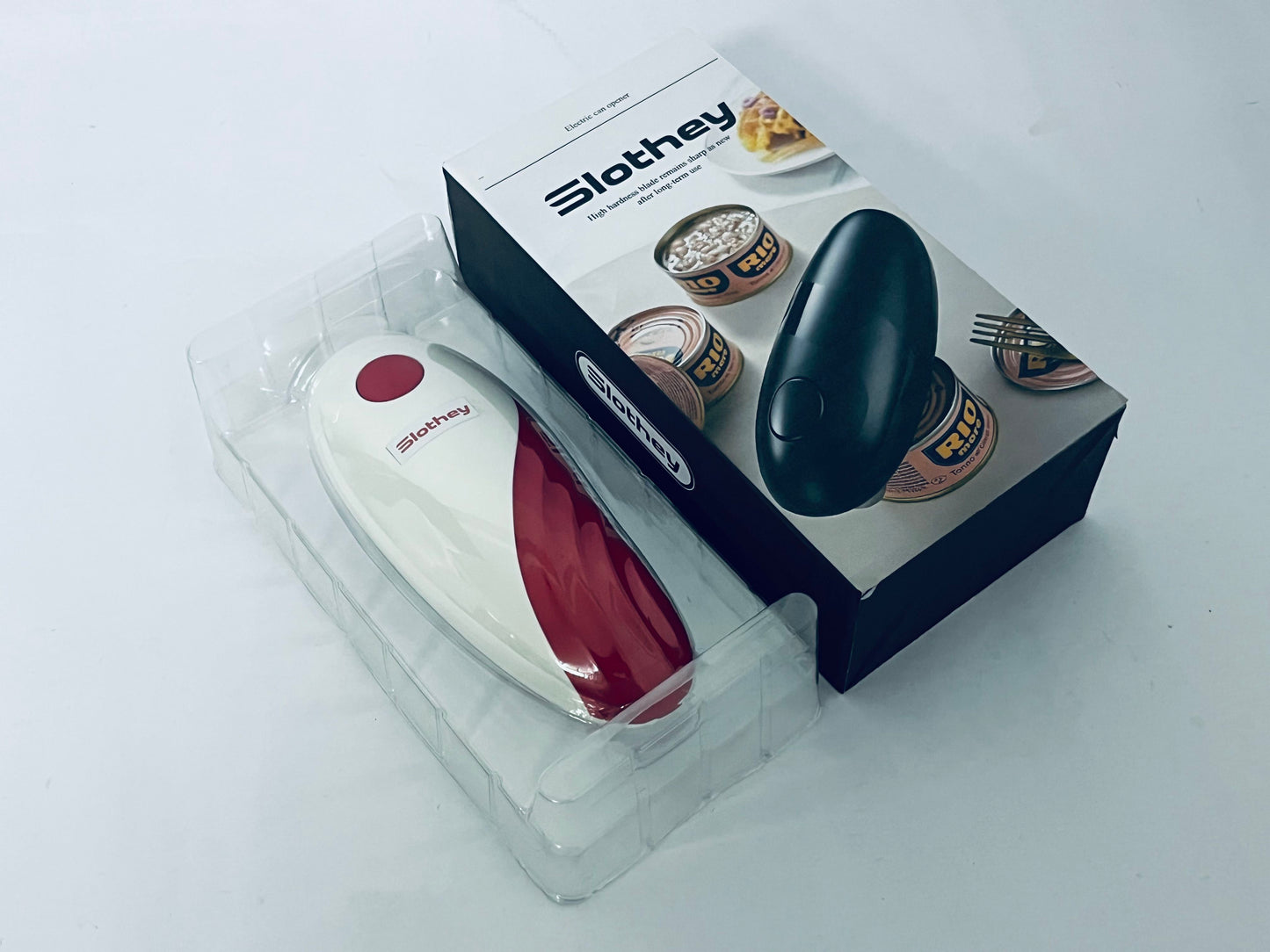 Slothey Electric Can Opener,Automatic Can Openers with Smooth Edge Hands Free Can Opener Fits for Almost All Can Sizes