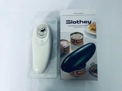 Slothey Electric Can Opener,Automatic Can Openers with Smooth Edge Hands Free Can Opener Fits for Almost All Can Sizes