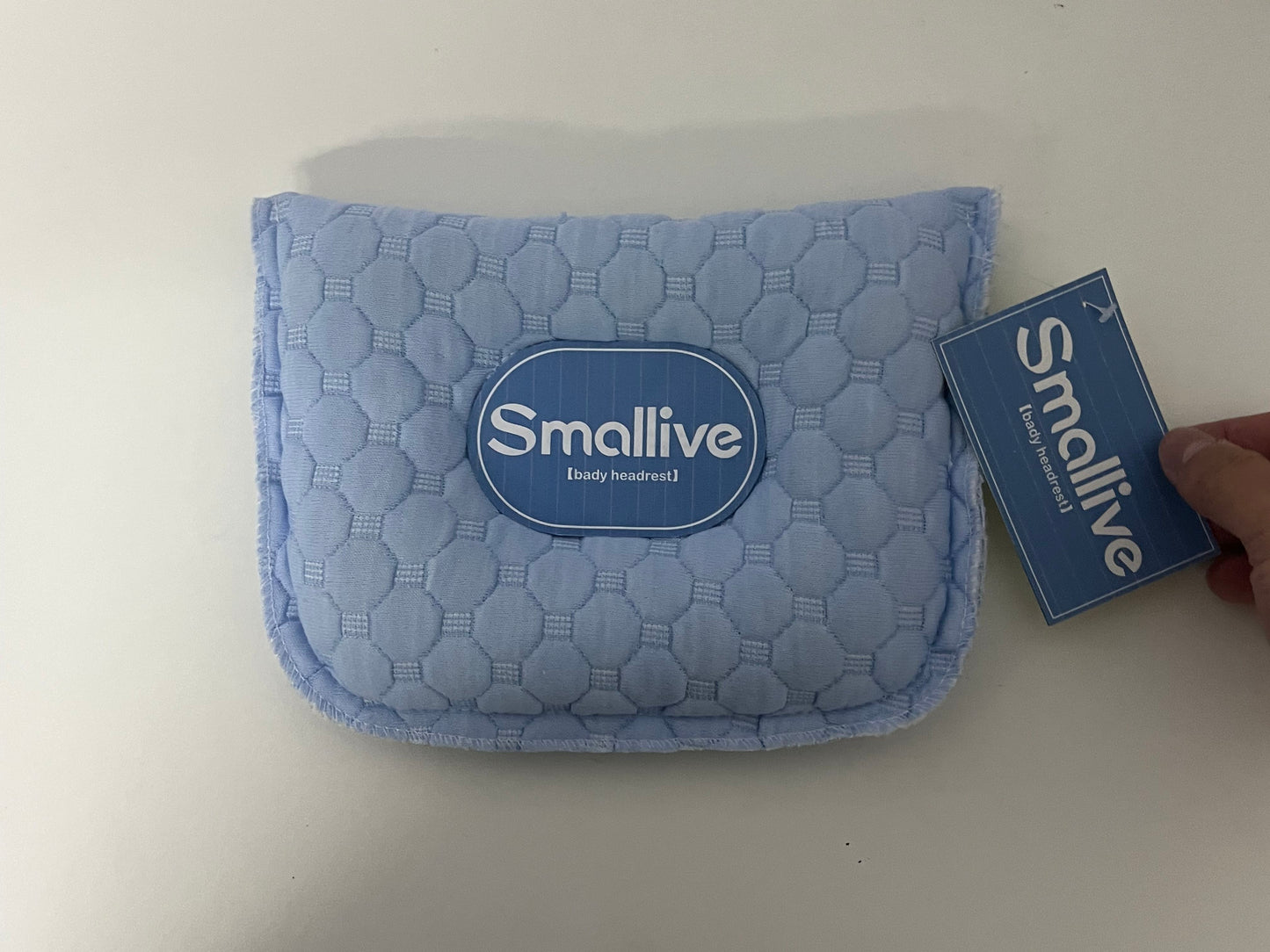 [Smallive Pillows]——Smallive Cool Touch Doudou Baby Head Shaping Pillow - Breathable Anti-Flat Head Newborn Pillow
