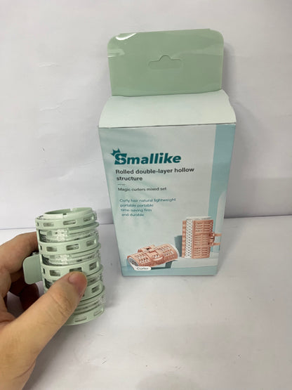 Smallike Non-electric hair rollers Rolled Double-Layer Hollow Magic Curlers Mixed Set - Create Natural Curls Easily and Start Your Versatile Styling Journey
