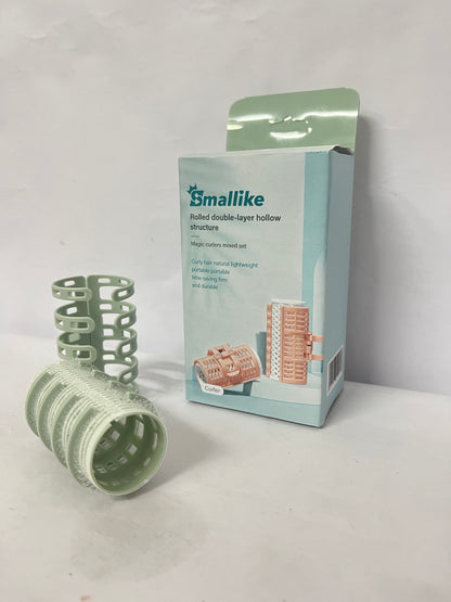 Smallike Non-electric hair rollers Rolled Double-Layer Hollow Magic Curlers Mixed Set - Create Natural Curls Easily and Start Your Versatile Styling Journey