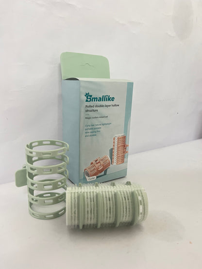 Smallike Non-electric hair rollers Rolled Double-Layer Hollow Magic Curlers Mixed Set - Create Natural Curls Easily and Start Your Versatile Styling Journey