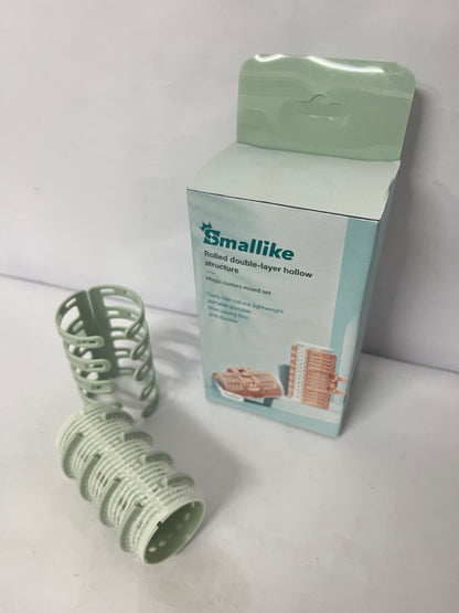 Smallike Non-electric hair rollers Rolled Double-Layer Hollow Magic Curlers Mixed Set - Create Natural Curls Easily and Start Your Versatile Styling Journey
