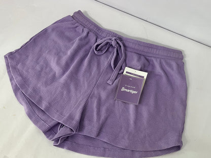 Smartiger Pants Waffle Knit Purple Casual Shorts: The Perfect Blend of Comfort and Style