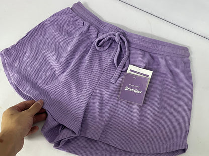 Smartiger Pants Waffle Knit Purple Casual Shorts: The Perfect Blend of Comfort and Style