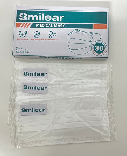 Smilear Sanitary masks Medical Mask Three-Layer Protection Skin-Friendly A Reliable Barrier for Daily Protection