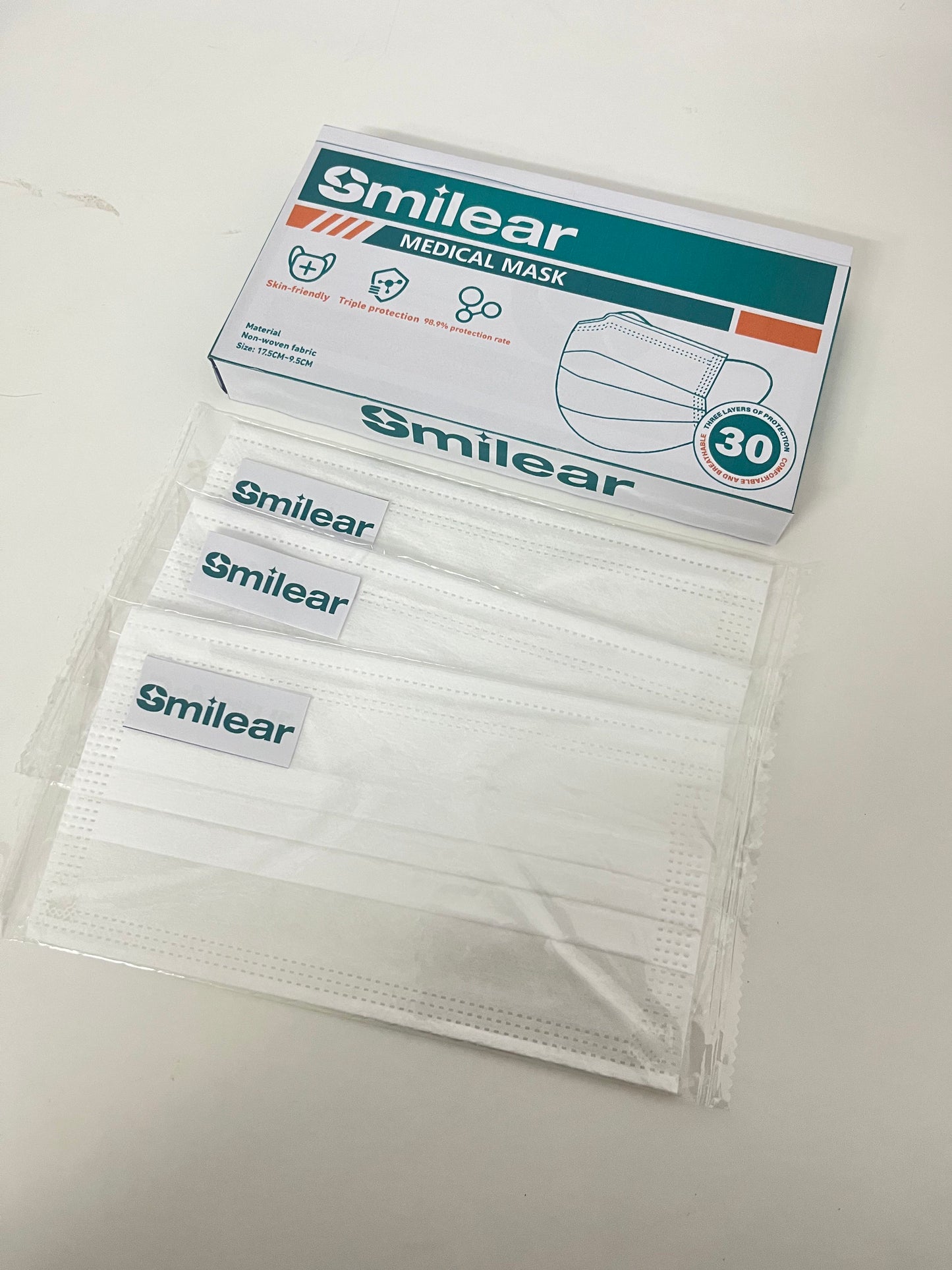 Smilear Sanitary masks Medical Mask Three-Layer Protection Skin-Friendly A Reliable Barrier for Daily Protection