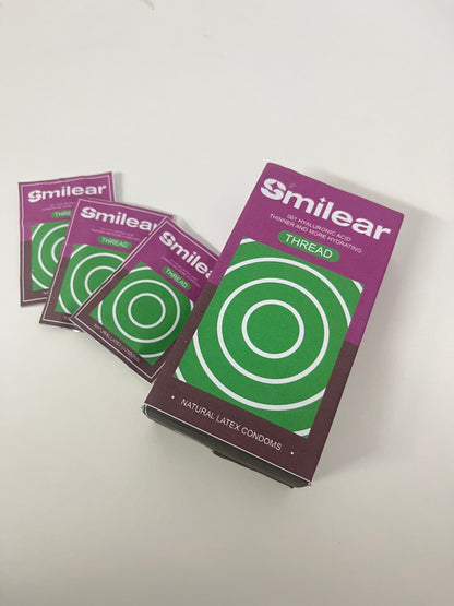 Smilear 001 Hyaluronic Acid Ultra-Thin Condoms Hydrating & Fitting Safe & Comfortable A Reliable Guardian for Intimate Moments