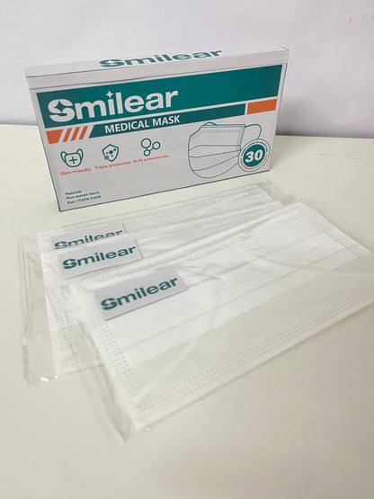 Smilear Sanitary masks Medical Mask Three-Layer Protection Skin-Friendly A Reliable Barrier for Daily Protection