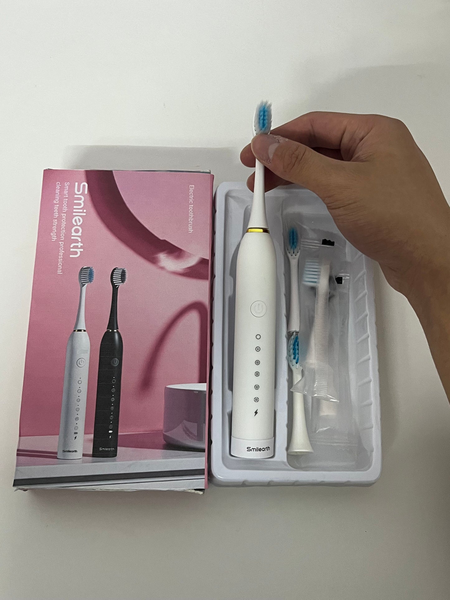 [Smilearth Electrical toothbrushes]-Smilearth SonicClean Smart Electric Toothbrush