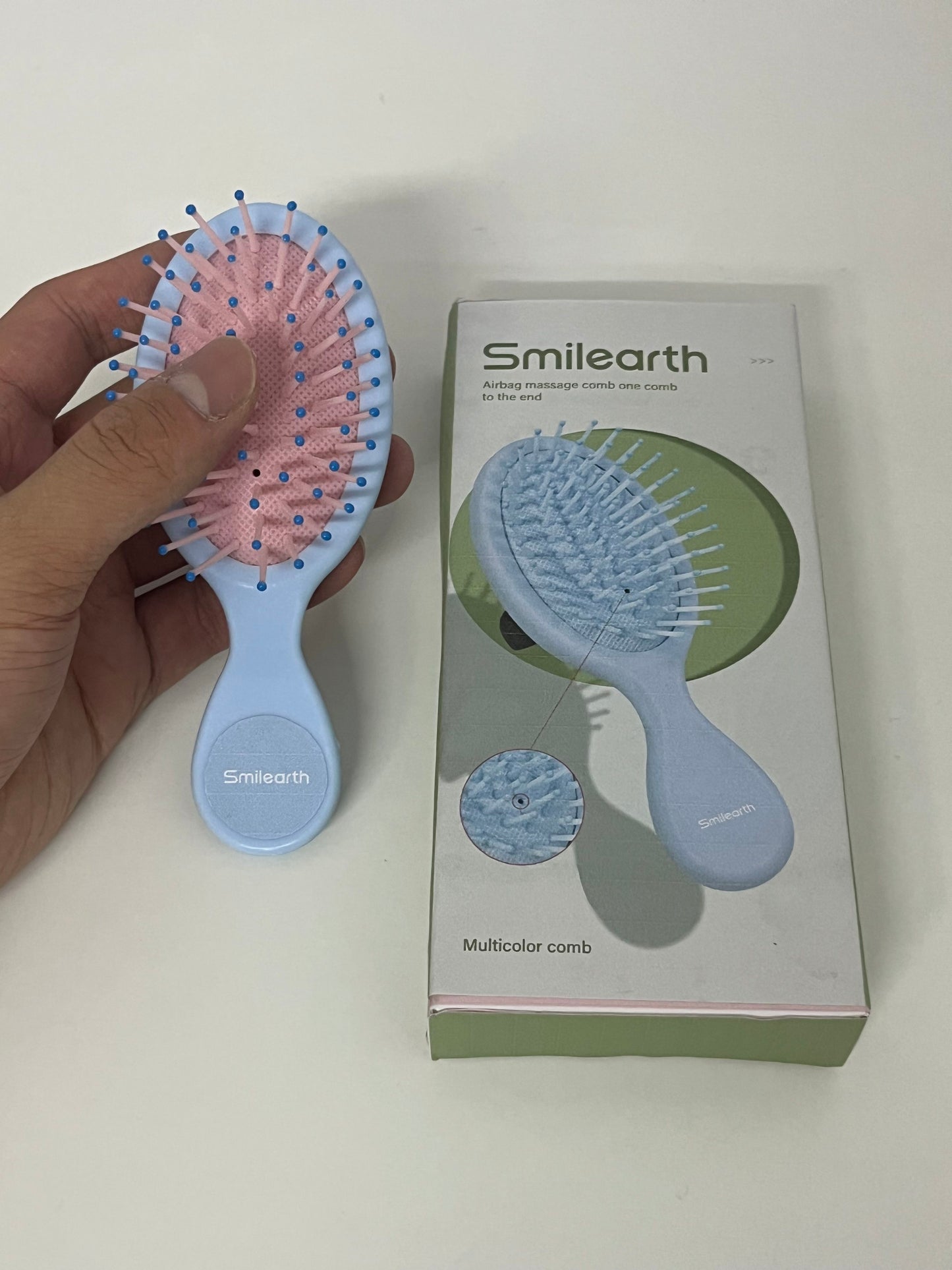 [Smilearth Combs]-Air Cushion Massage Comb - Portable Wet & Dry Hair Brush