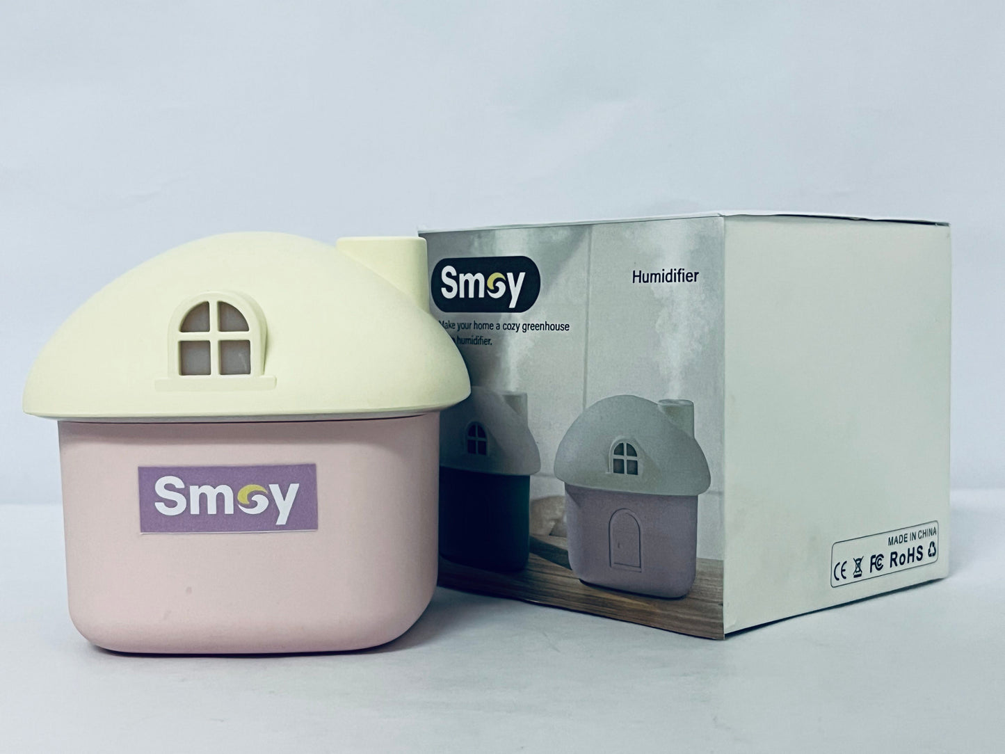 Smoy Portable Mini Humidifier, 300ml Small Cool Mist Humidifier
