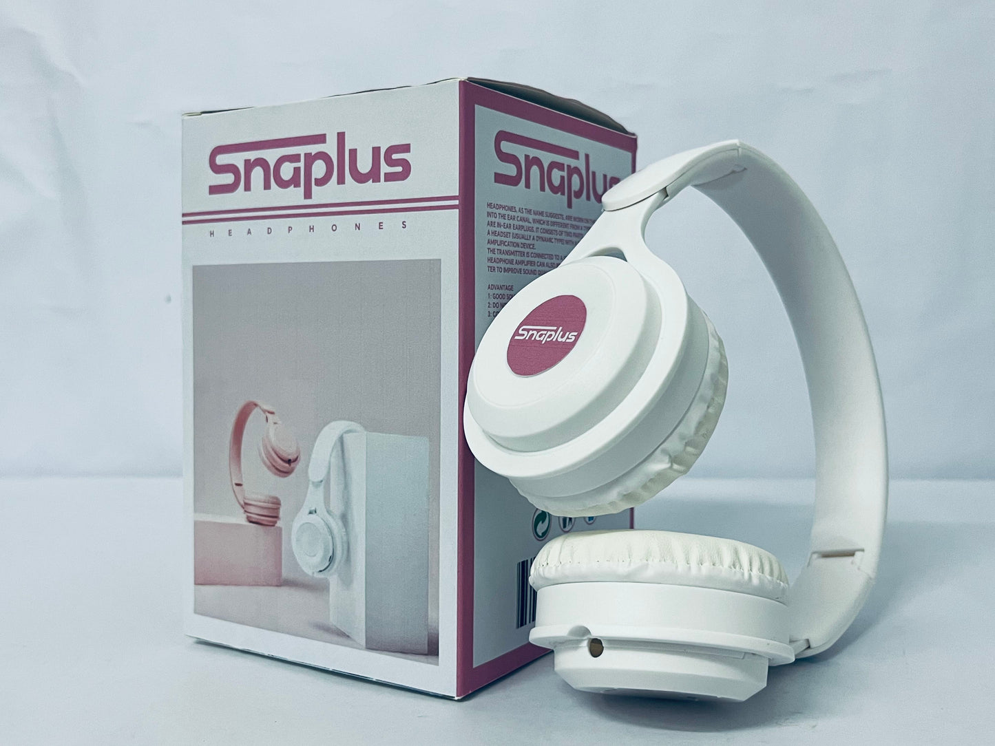 Snaplus Active Noise Cancelling Headphones, Wireless Over Ear Bluetooth Headphones, 70H Playtime, Hi-Res Audio, Deep Bass, Travel, Office, USB-C Charging