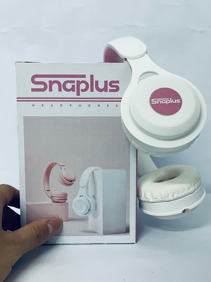 Snaplus Active Noise Cancelling Headphones, Wireless Over Ear Bluetooth Headphones, 70H Playtime, Hi-Res Audio, Deep Bass, Travel, Office, USB-C Charging