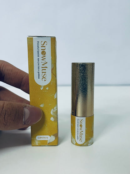 SnowMuse Retro Dark Brown Lipstick Velvet Matte Texture A High-End Accent Item for Bold Makeup Looks