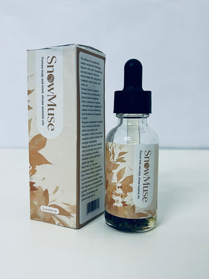 SnowMuse Natural Botanical Healing Essential Oil Herbal Extracts A Daily Care Item for Physical & Mental Relaxation