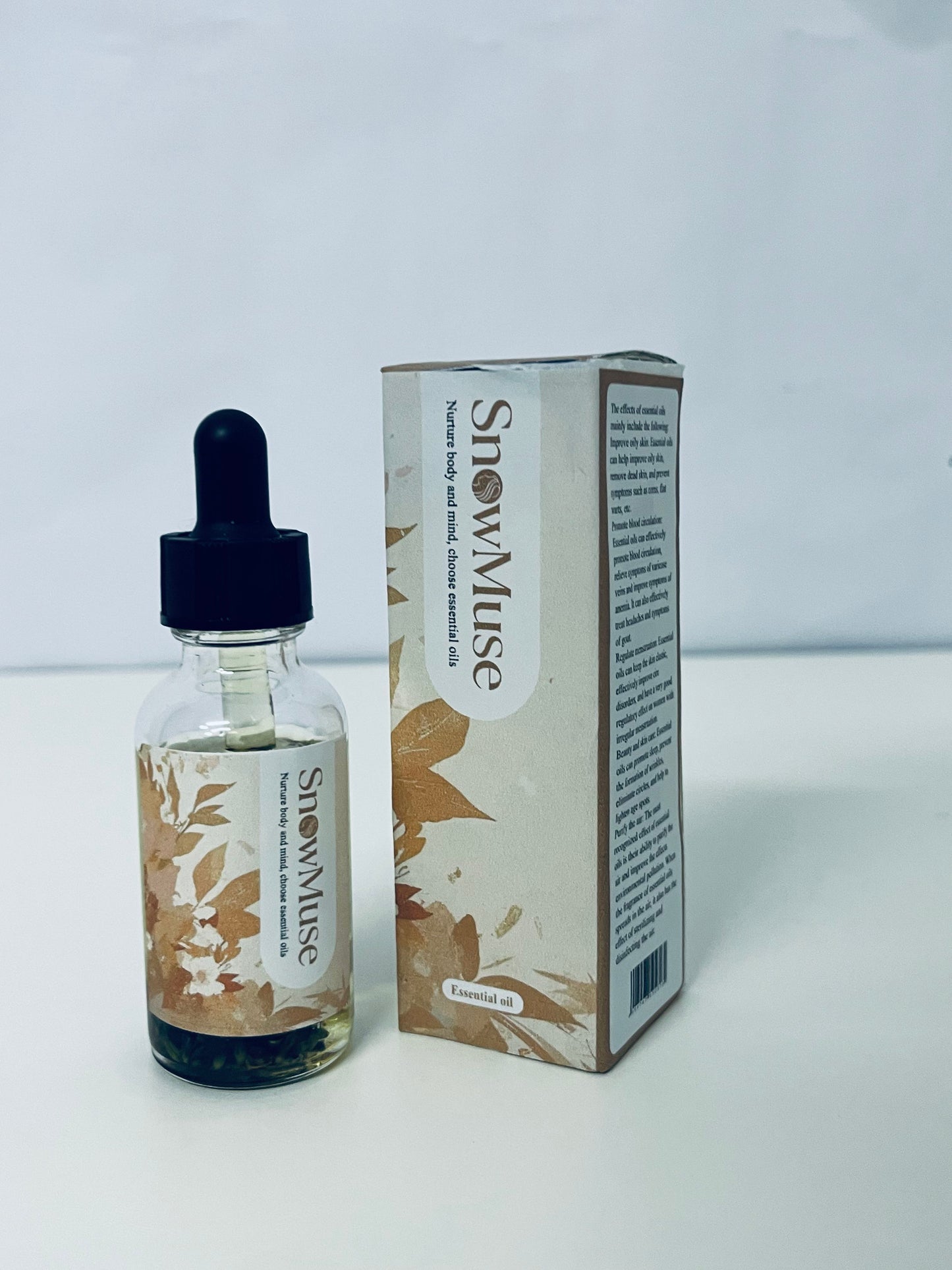SnowMuse Natural Botanical Healing Essential Oil Herbal Extracts A Daily Care Item for Physical & Mental Relaxation
