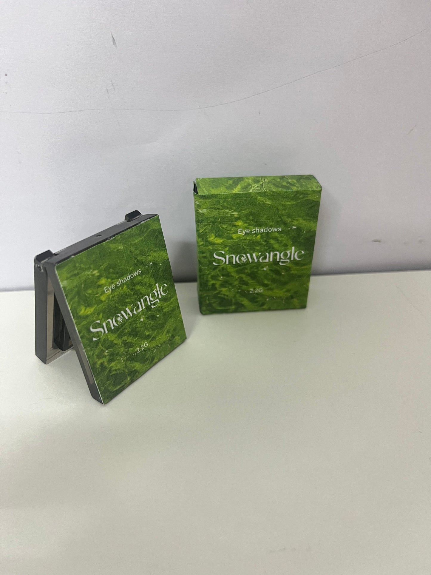 [Snowangle Eye shadow]——Matte Single Eyeshadow - Deep Teal-Green Atmosphere Eyeshadow