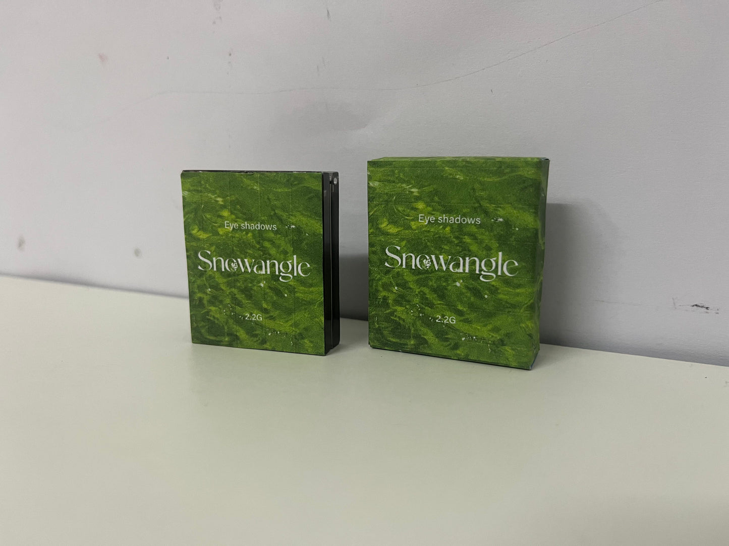 [Snowangle Eye shadow]——Matte Single Eyeshadow - Deep Teal-Green Atmosphere Eyeshadow