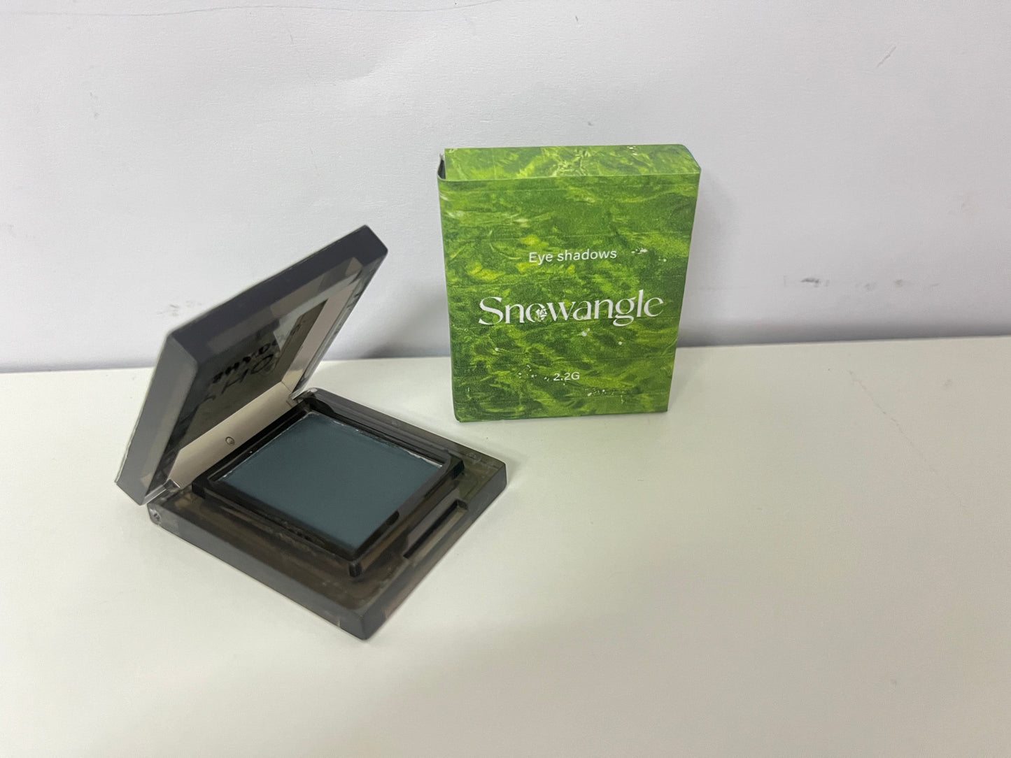 [Snowangle Eye shadow]——Matte Single Eyeshadow - Deep Teal-Green Atmosphere Eyeshadow