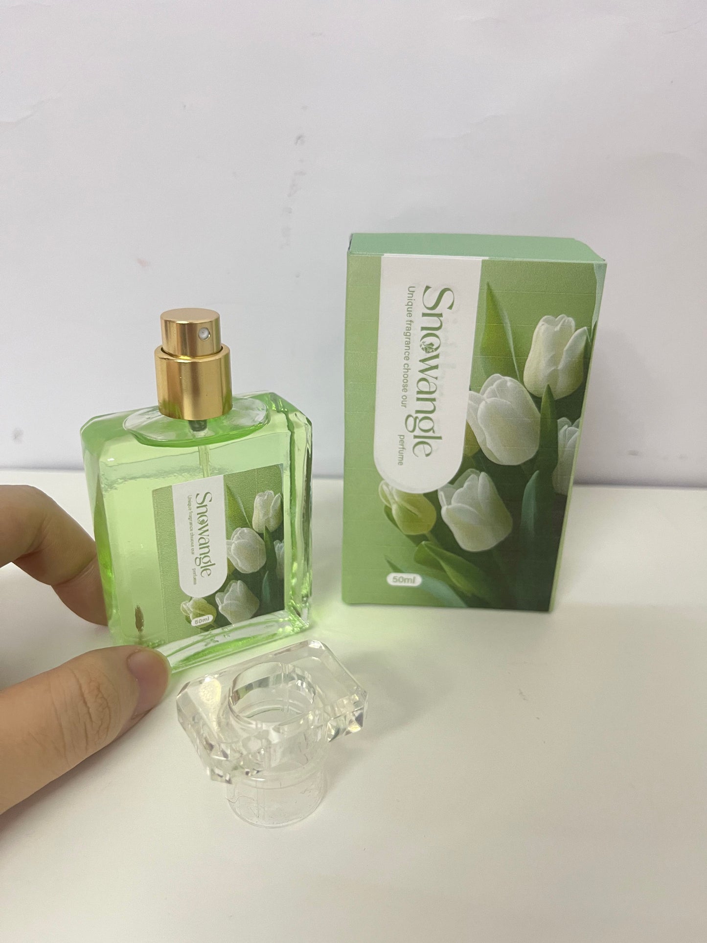 [Snowangle Perfumes]——Tulip Breeze Women's Eau de Toilette - Green Floral Fragrance with Long-Lasting Scent