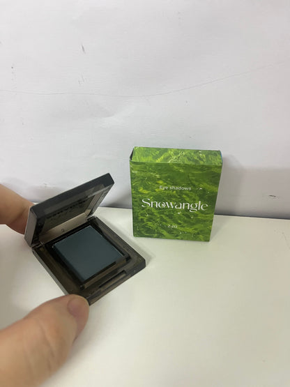 [Snowangle Eye shadow]——Matte Single Eyeshadow - Deep Teal-Green Atmosphere Eyeshadow