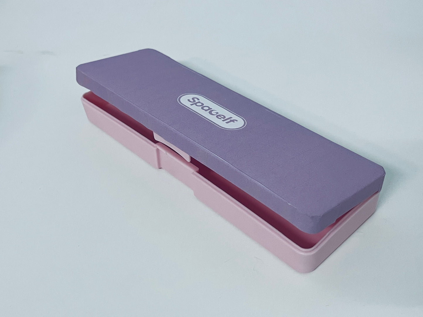 【Spacelf Two-Tone Pen Box】—— Stylish & Durable Stationery Storage