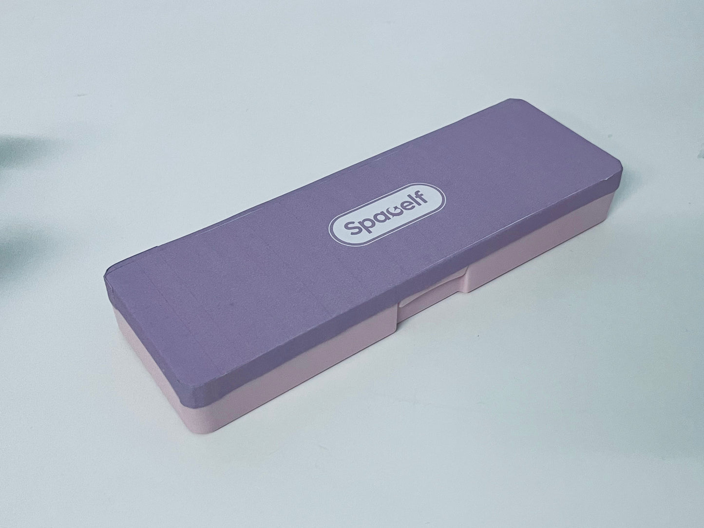 【Spacelf Two-Tone Pen Box】—— Stylish & Durable Stationery Storage