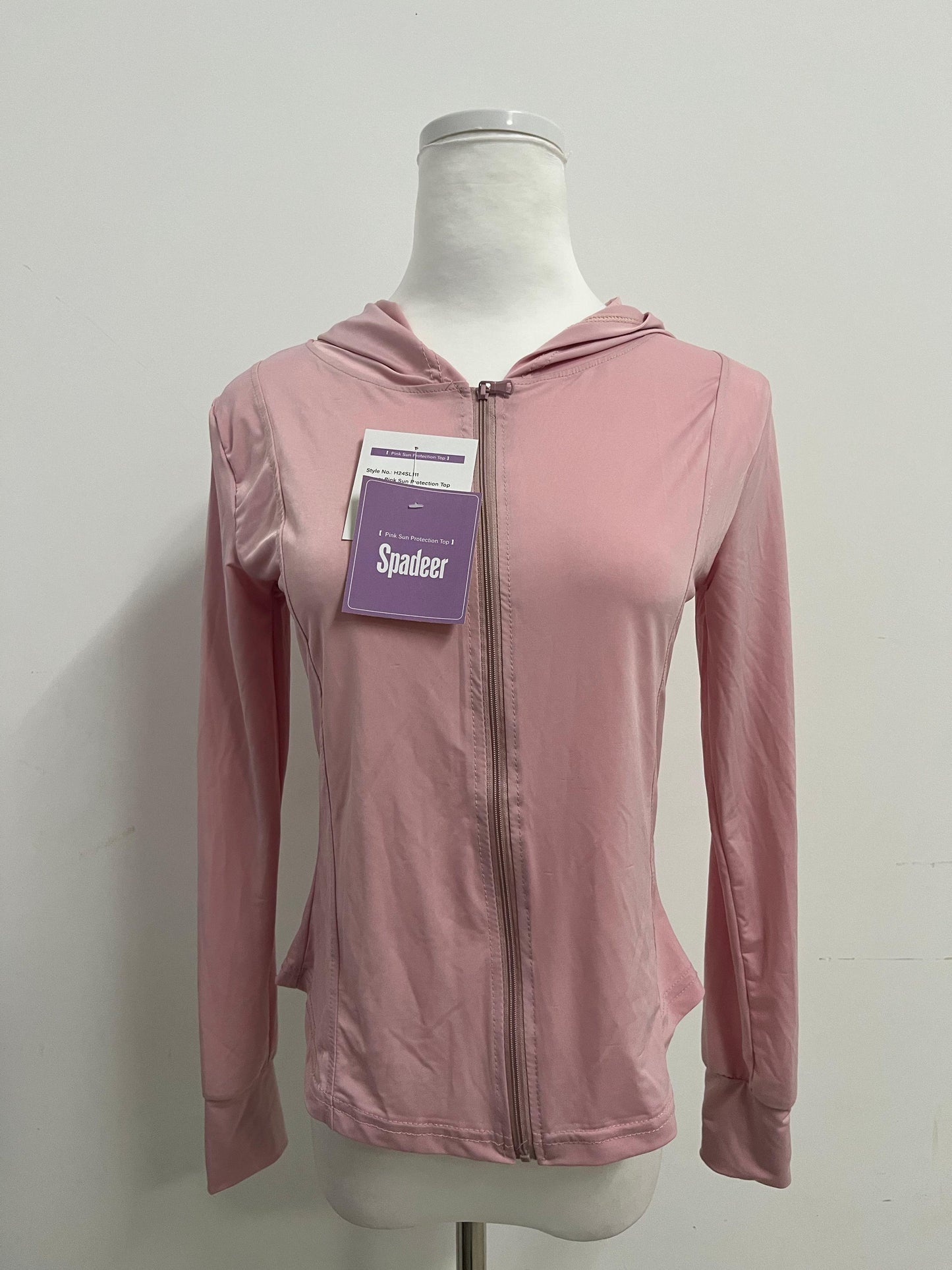 Spadeer Tracksuits  Women's Hooded Sun Protection Jacket, Lightweight Breathable Sport