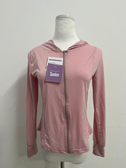 Spadeer Tracksuits  Women's Hooded Sun Protection Jacket, Lightweight Breathable Sport