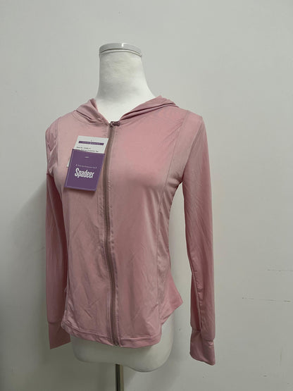 Spadeer Tracksuits  Women's Hooded Sun Protection Jacket, Lightweight Breathable Sport
