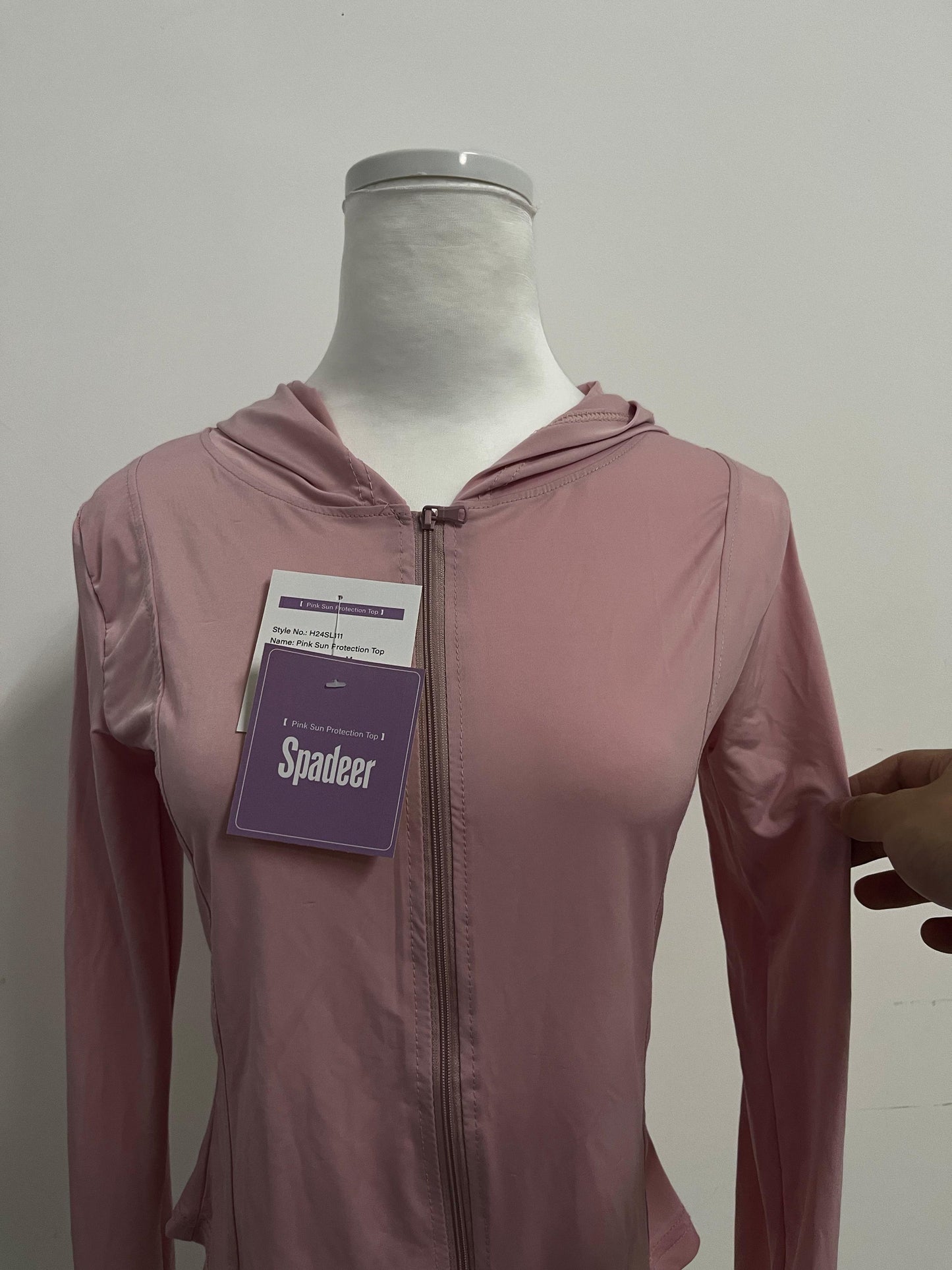 Spadeer Tracksuits  Women's Hooded Sun Protection Jacket, Lightweight Breathable Sport