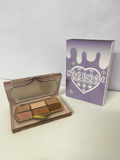 [Spadesecet Eyeshadow palettes]——Spadesecet 6-Color Everyday Eyeshadow Palette - Matte & Shimmer Neutral Tones for Beginners