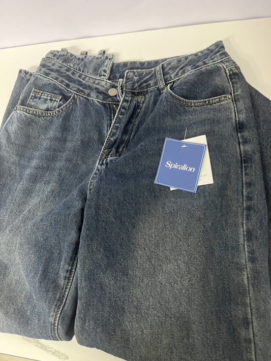 【Spiralion Jeans】—— Spiralion Vintage Washed Wide-Leg Jeans - Your Go-To for Effortless American Style