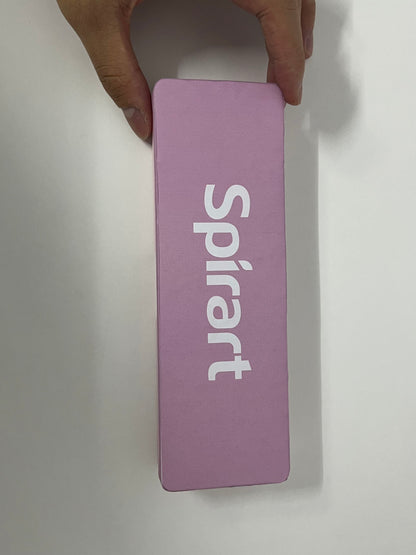 [Spirart Boxes for pens]-Gradient Pink-Purple Pencil Case - Simple Portable Student Stationery Box