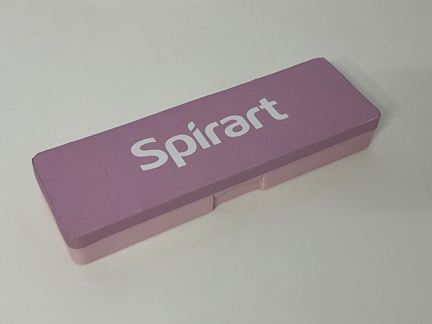 [Spirart Boxes for pens]-Gradient Pink-Purple Pencil Case - Simple Portable Student Stationery Box
