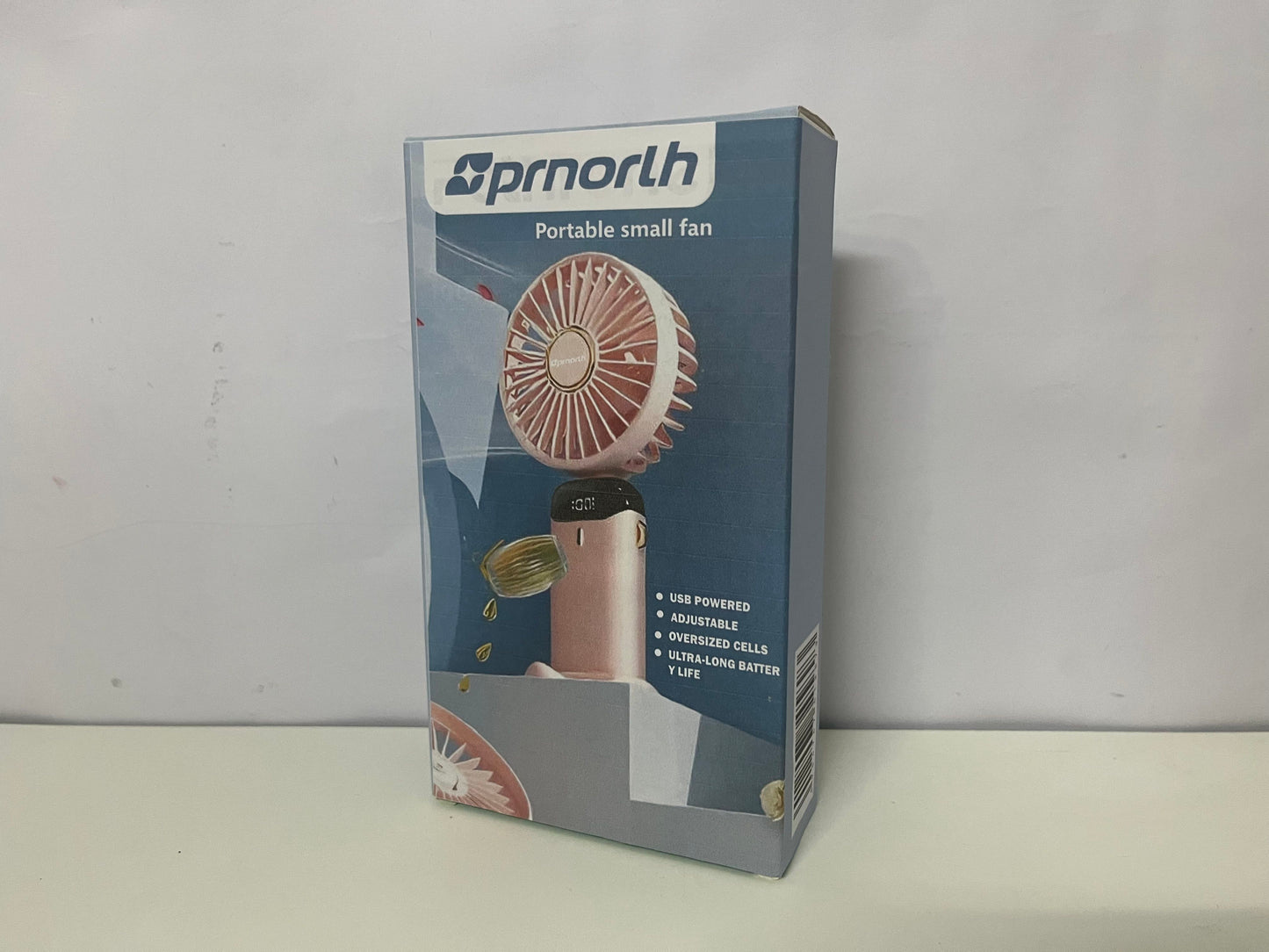 [Sprnorth Electric fans]-Portable Rechargeable Mini Fan - Handheld & Neck-Mountable Personal Fan