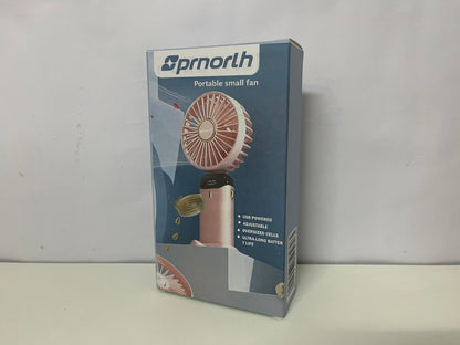 [Sprnorth Electric fans]-Portable Rechargeable Mini Fan - Handheld & Neck-Mountable Personal Fan