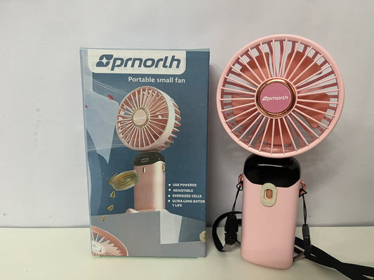[Sprnorth Electric fans]-Portable Rechargeable Mini Fan - Handheld & Neck-Mountable Personal Fan