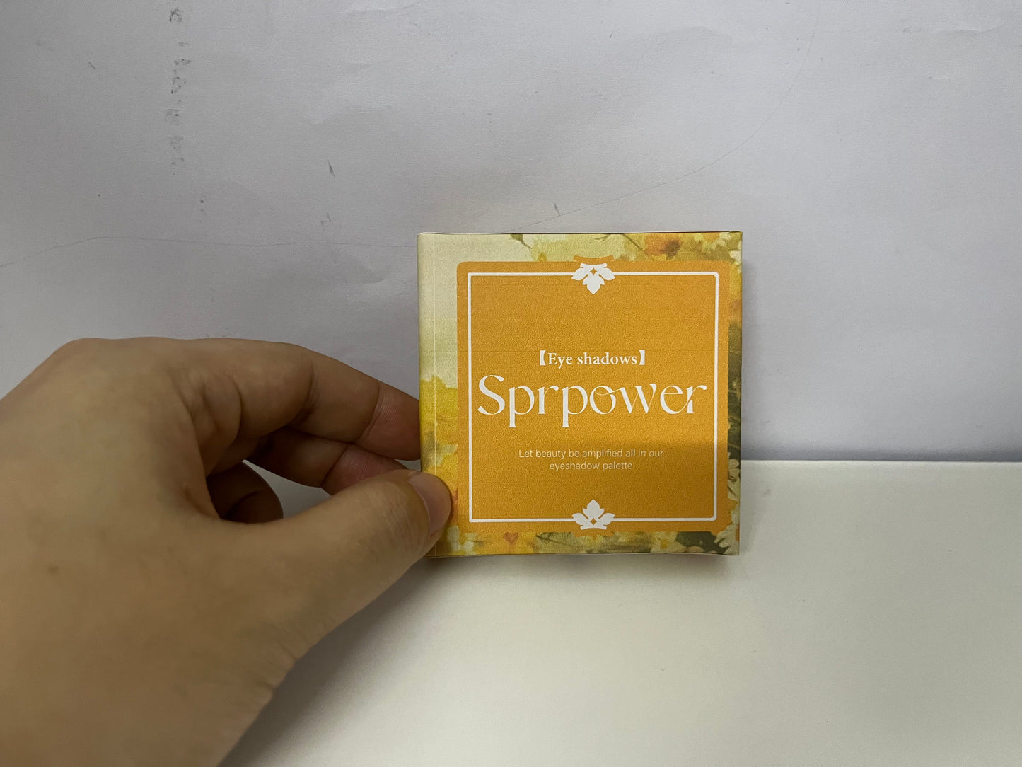 [Sprpower Eye shadows]-Autumn Warm Brown 5-Color Eyeshadow Palette - Matte & Shimmer Earth Tones for Daily Wear