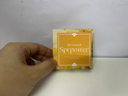 [Sprpower Eye shadows]-Autumn Warm Brown 5-Color Eyeshadow Palette - Matte & Shimmer Earth Tones for Daily Wear