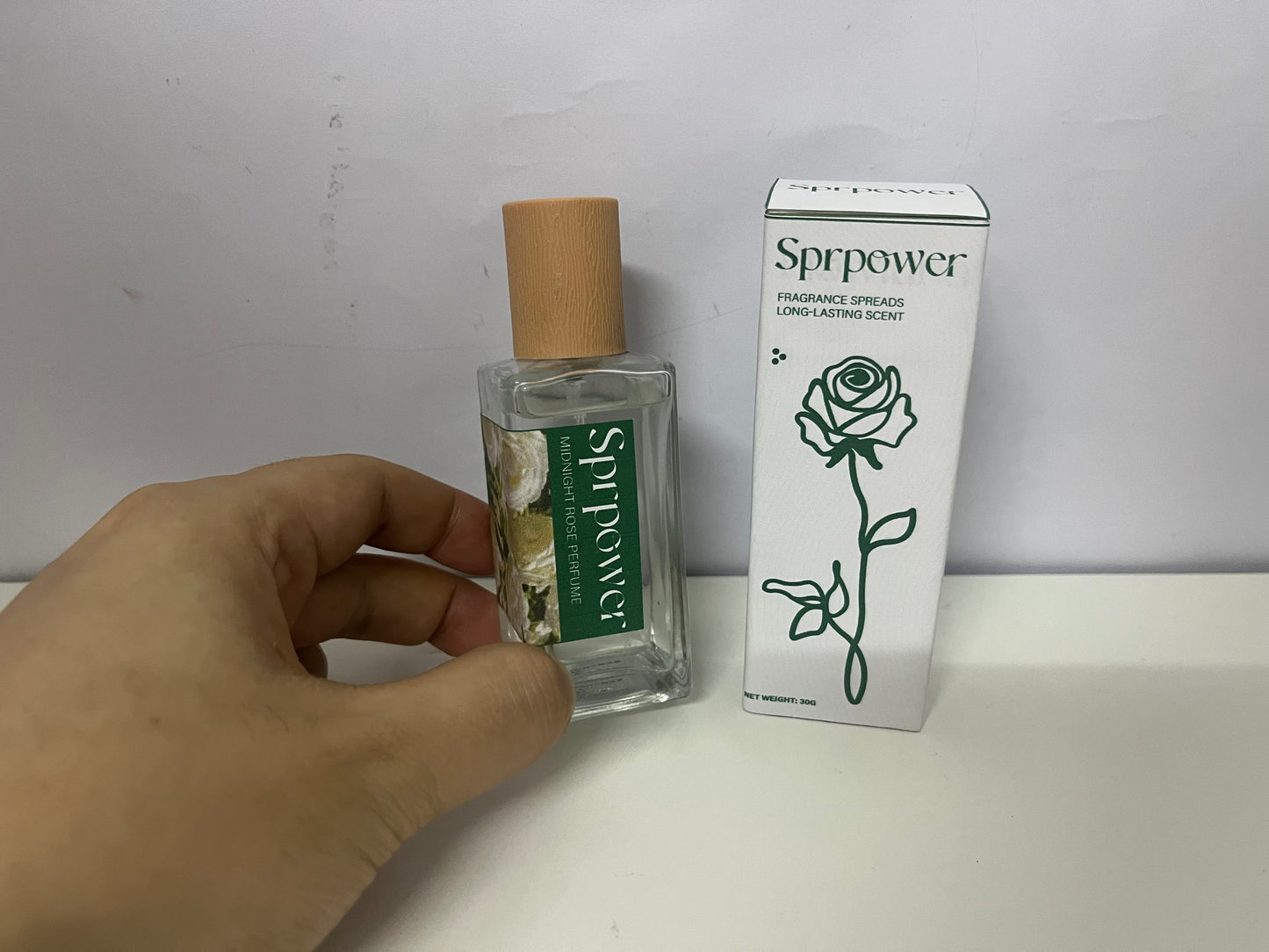 [Sprpower Perfumes]-Midnight Rose Eau de Toilette - 30ml Woody Floral Fragrance