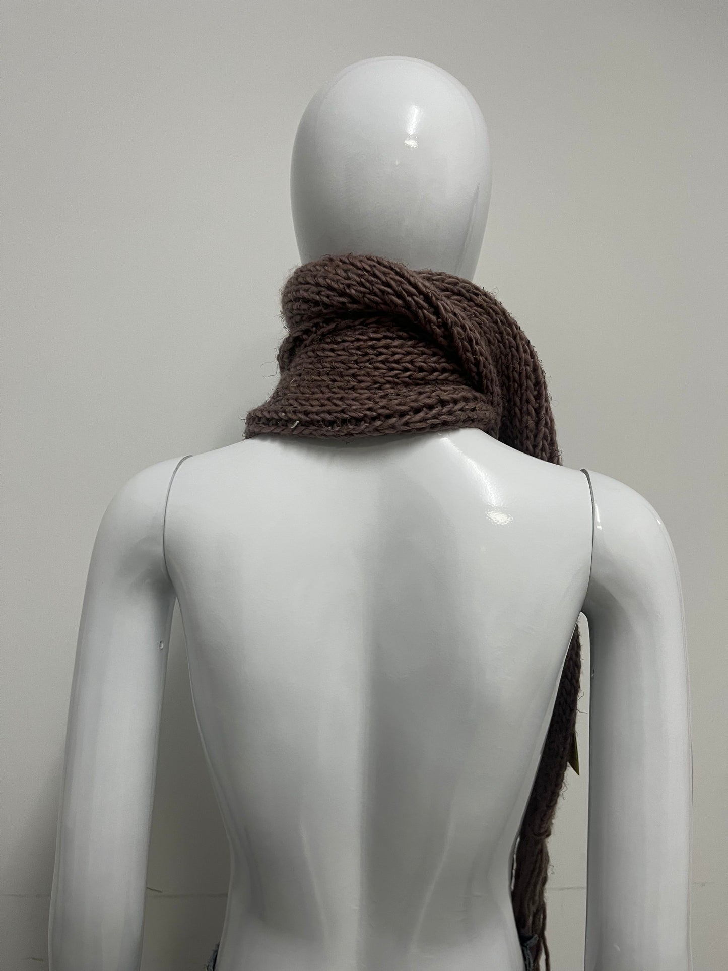 [StarQueen Scarfs]-Chunky Knit Scarf - Winter Warm Fringed