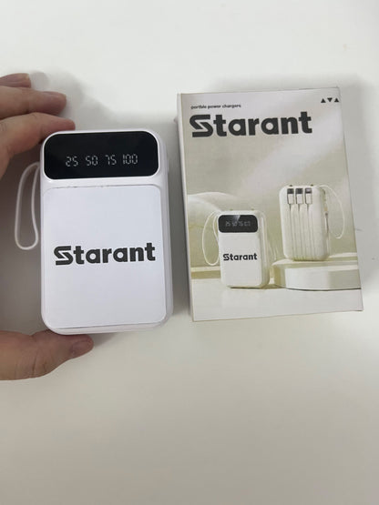 Starant Digital Display Portable Power Bank Multi-Port Output Lanyard Design A Practical Choice for On-the-Go Charging