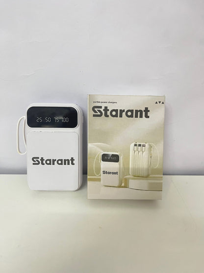 Starant Digital Display Portable Power Bank Multi-Port Output Lanyard Design A Practical Choice for On-the-Go Charging