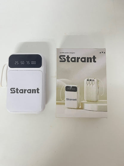 Starant Digital Display Portable Power Bank Multi-Port Output Lanyard Design A Practical Choice for On-the-Go Charging