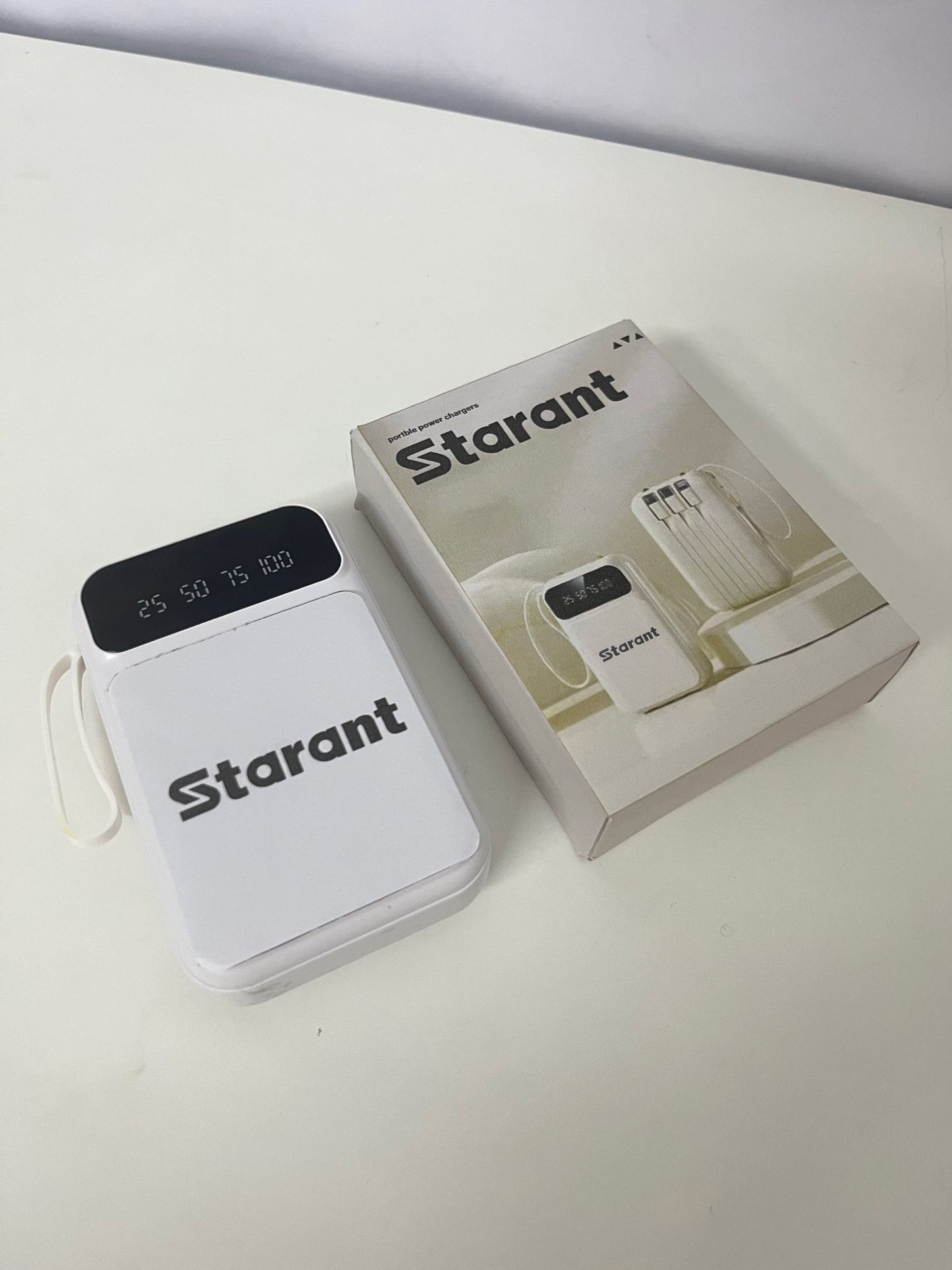 Starant Digital Display Portable Power Bank Multi-Port Output Lanyard Design A Practical Choice for On-the-Go Charging