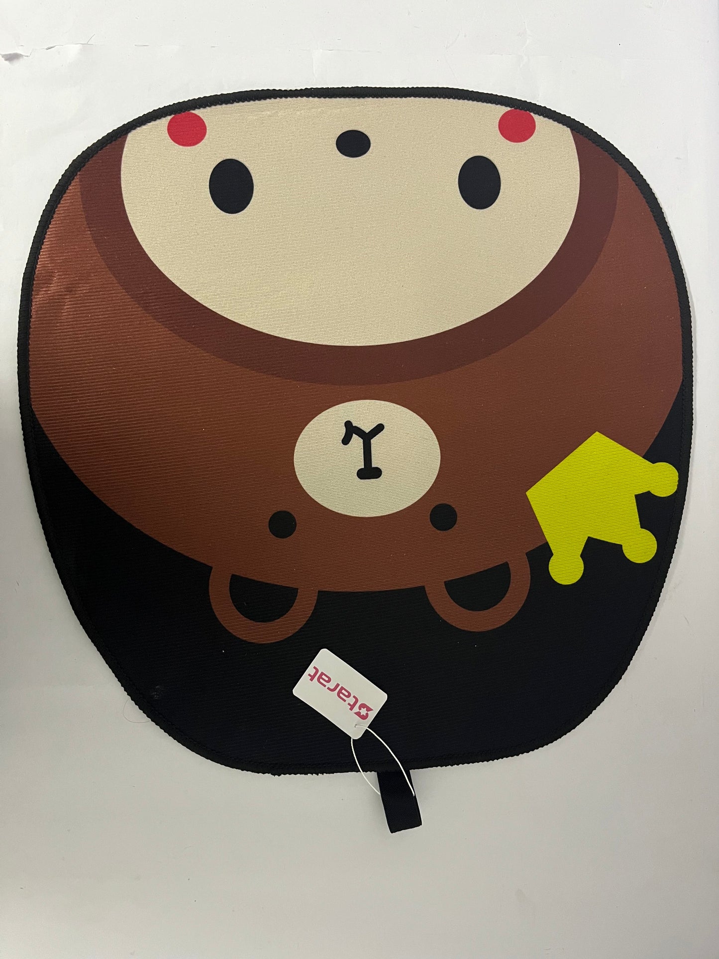 Starat Car Seat Cushion - Cartoon Bear & Patterned Car Seat Cover, Universal Fit Protector Pad for Most Vehicles