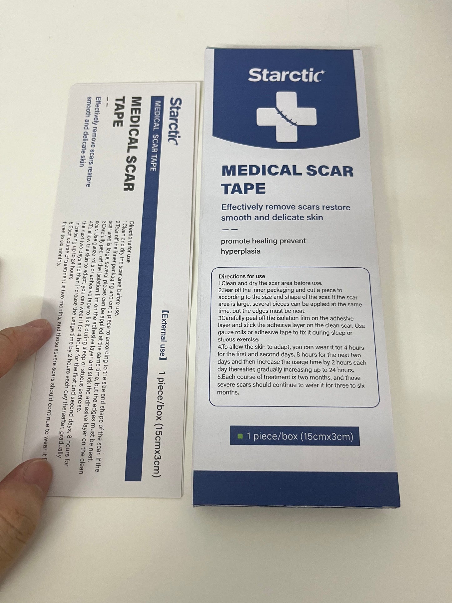 Starctic Medical Scar Tape: Gentle Scar Reduction, Restore Smooth Skin