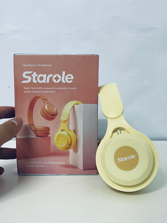Starole Wireless Active Noise Canceling Headphones - HiFi Stereo Long Battery Life Earbuds for Sports & Commuting (Compatible with iOS/Android)